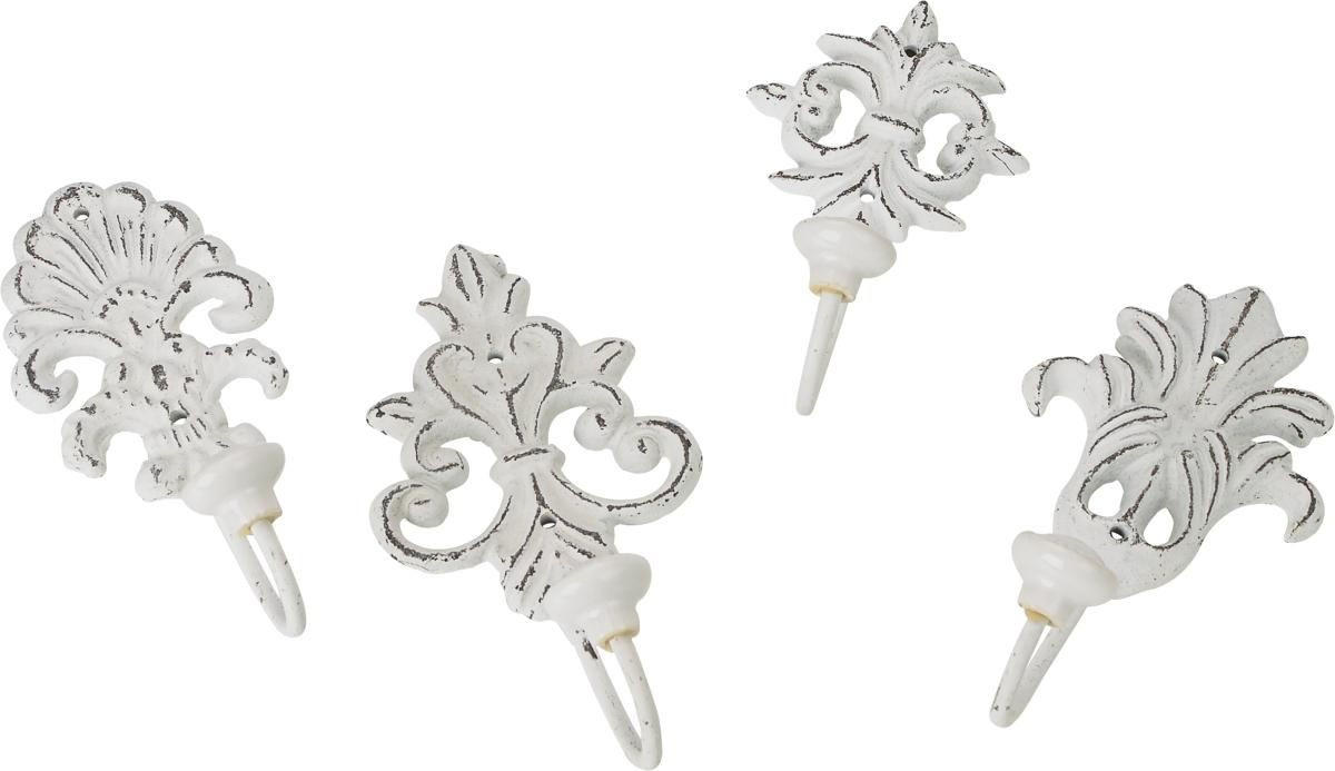 GARDEROBENHAKEN  in Weiß  - Weiß, LIFESTYLE, Metall (8/6,5/17cm)
