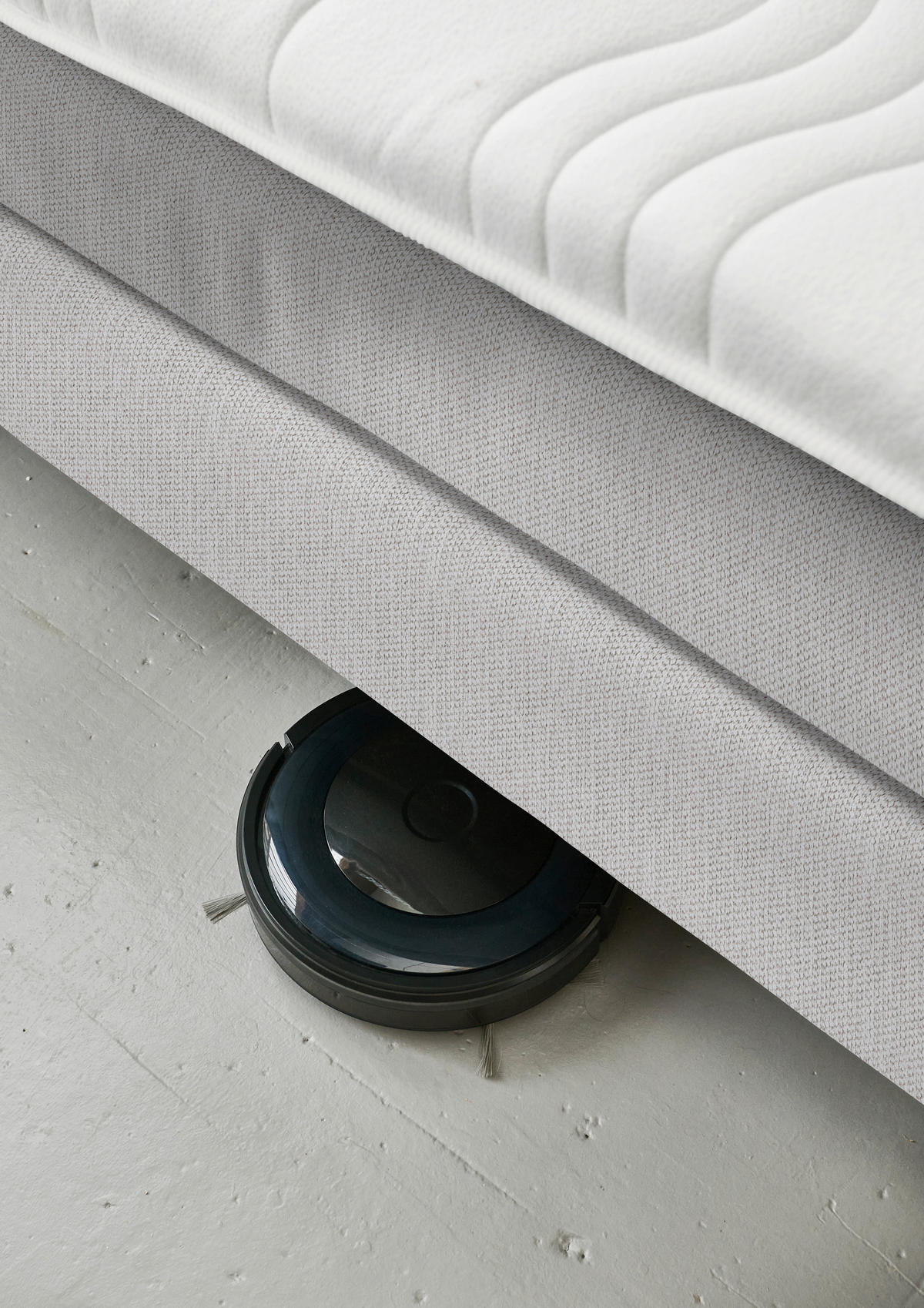BOXSPRINGBETT 200/200 cm  in Naturfarben  - Schwarz/Naturfarben, Design, Kunststoff/Textil (200/200cm) - Beldomo - Sleep
