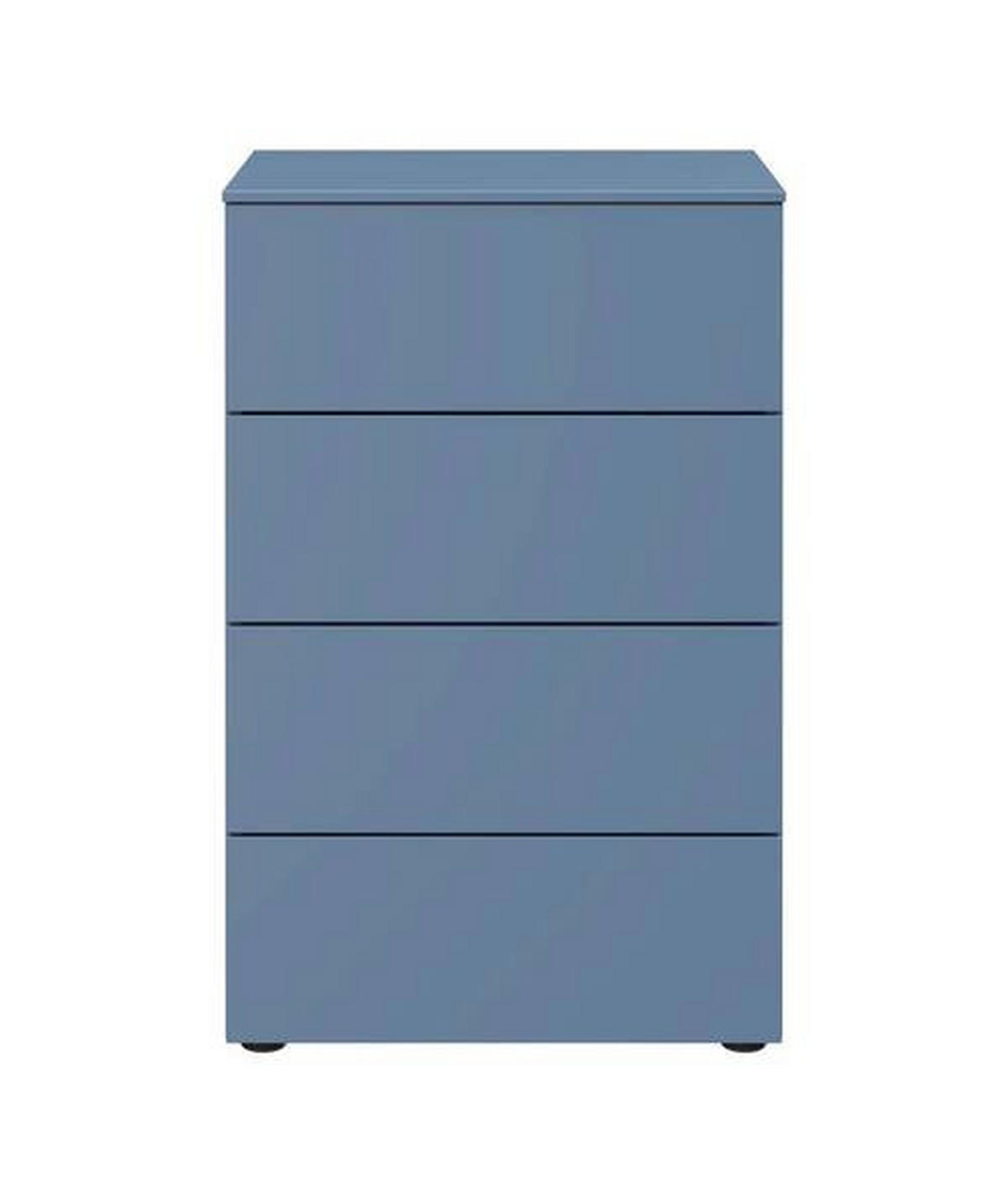 KOMMODE Primolar Garda  in 50/79/41 cm  - Blau/Schwarz, Design, Holzwerkstoff/Kunststoff (50/79/41cm) - Xora