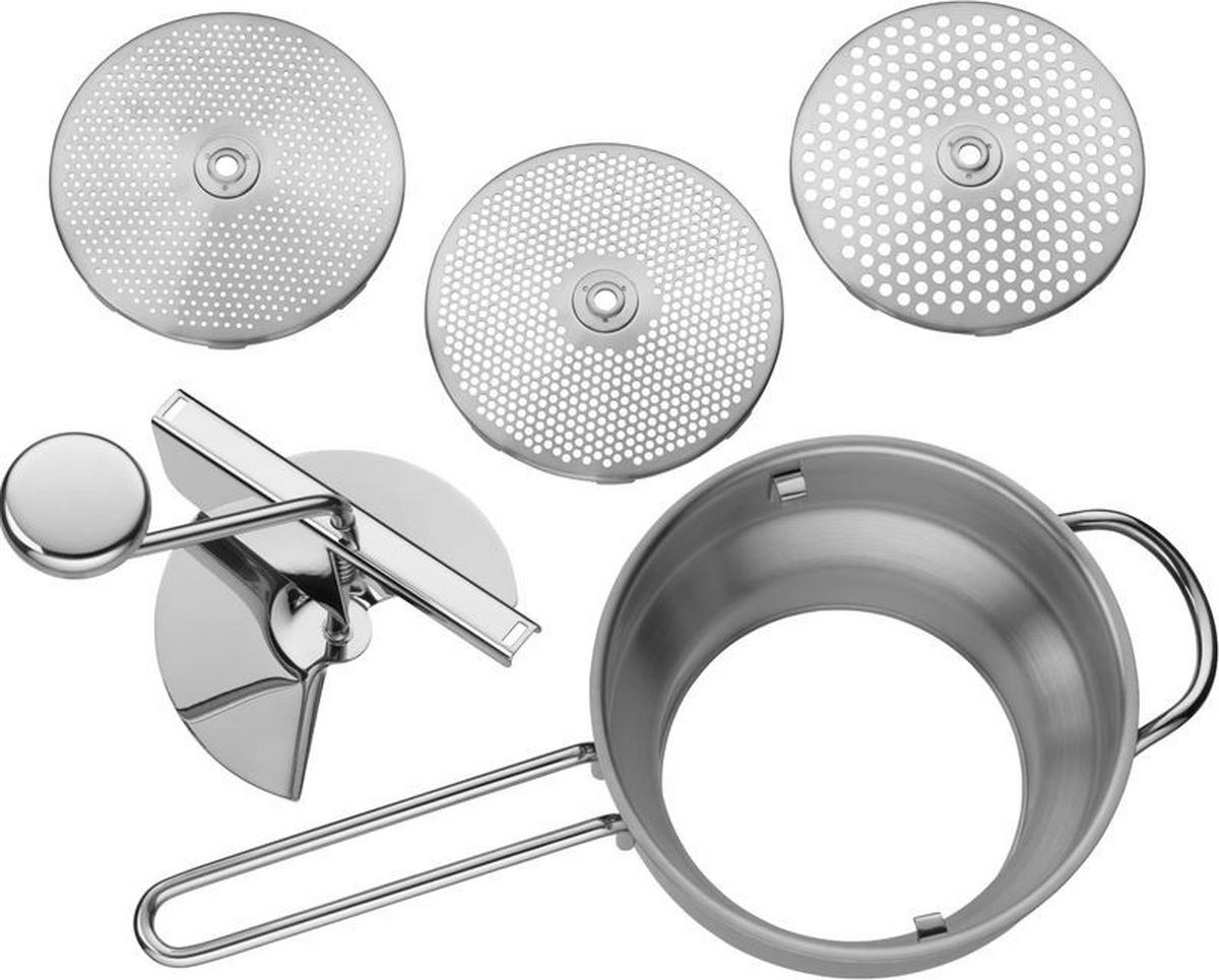 PASSIERSIEB   - Silberfarben, Basics, Metall (19/11,5cm) - WMF
