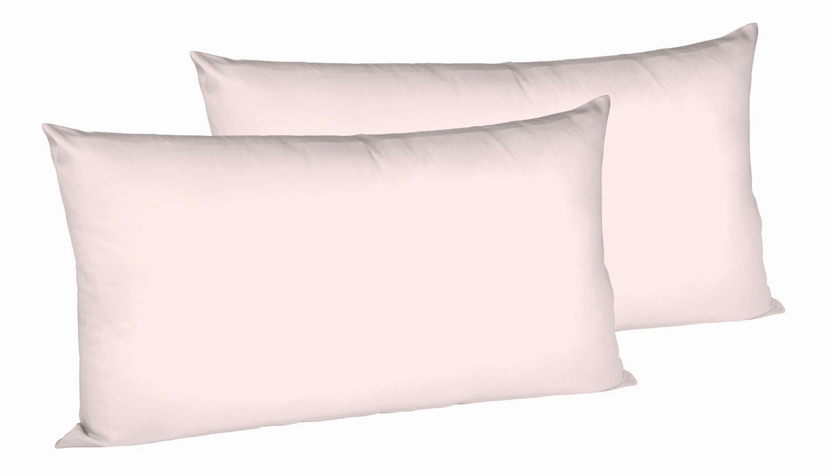 KOPFKISSENBEZUG 40/80 cm  - Rosa, Basics, Textil (40/80cm) - Fleuresse