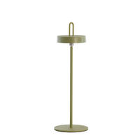 LED-TISCHLEUCHTE 13/47 cm   - Olivgrün, Trend, Kunststoff/Metall (13/47cm) - Light & Living