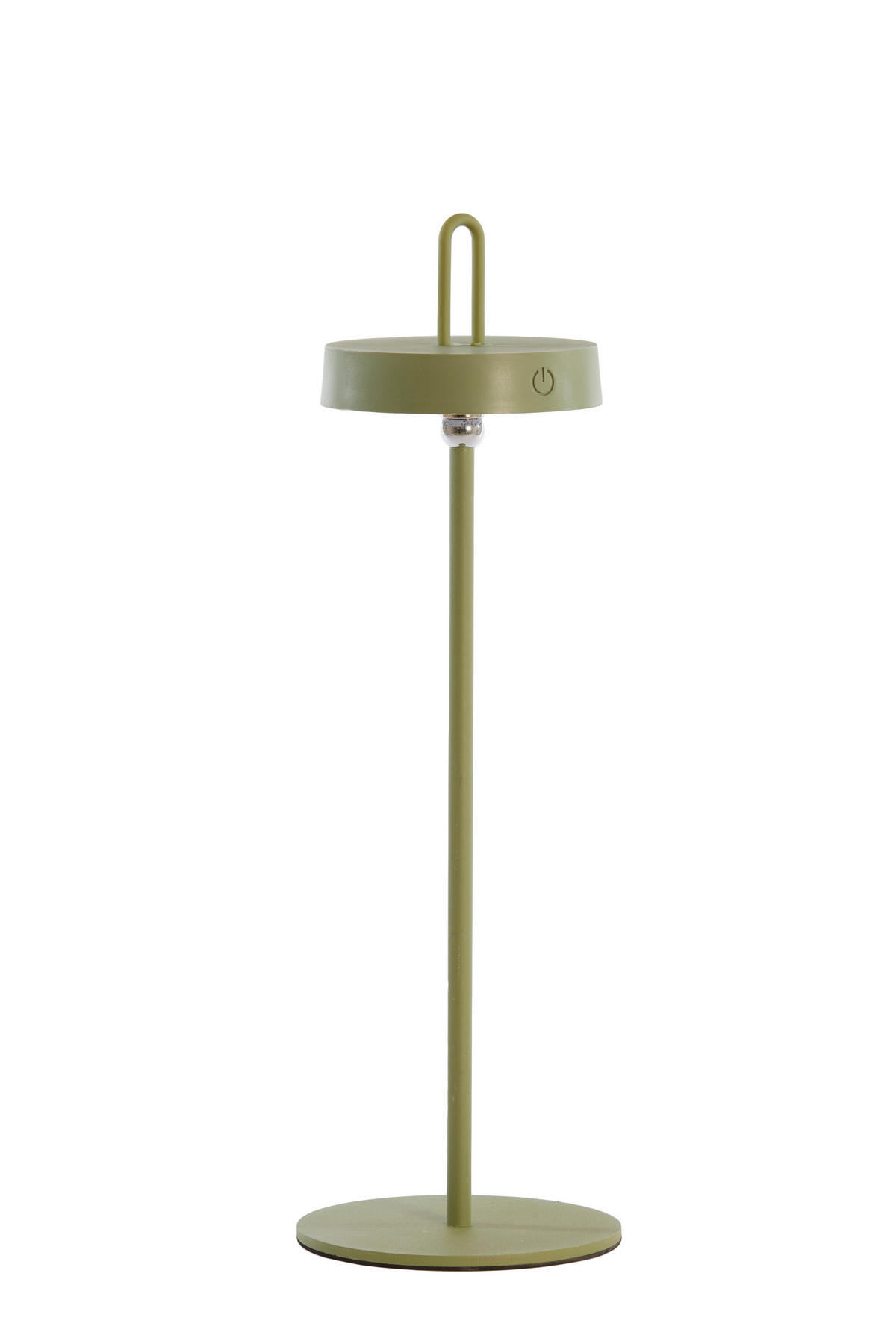 LED-TISCHLEUCHTE 13/47 cm   - Olivgrün, Trend, Kunststoff/Metall (13/47cm) - Light & Living