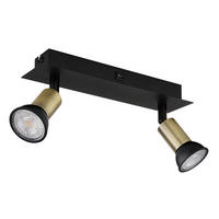STRAHLER - Goldfarben/Schwarz, Design, Metall (25/6/9cm) - Globo