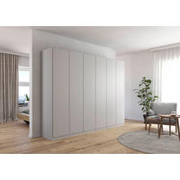 FALTTÜRENSCHRANK 271/210/54 cm 4-türig Grau  - Grau, Holzwerkstoff (271/210/54cm) - Rauch Möbel