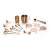 KAFFEESET 23-teilig  - Kupferfarben, Design, Metall (10,5cm) - Echtwerk