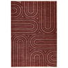 WEBTEPPICH 80/160 cm Bordeaux  - Bordeaux, Design, Textil (80/160cm) - Novel