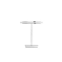 LED-TISCHLEUCHTE Ben 40.5/9.5/40 cm   - Nickelfarben, Design, Metall (40.5/9.5/40cm) - elements by BANKAMP