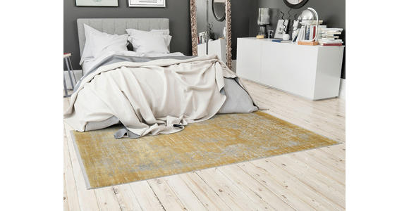 WEBTEPPICH 67/130 cm Tesoro Gelb  - Gelb, Design, Textil (67/130cm) - Dieter Knoll