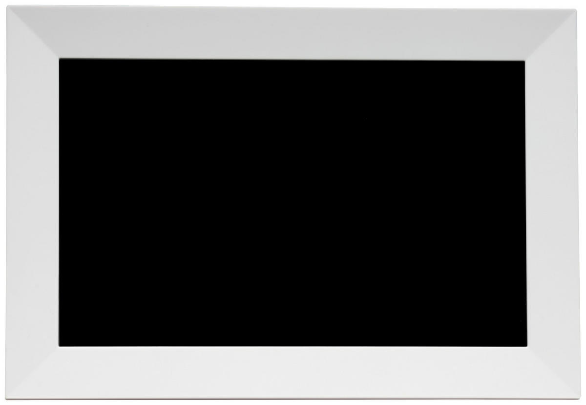 DIGITALER BILDERRAHMEN - Weiß, Design, Kunststoff (26,3/18,3/2,2cm) - DENVER