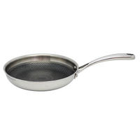 BRATPFANNE Relief Greblon®-Antihaftbeschichtung 28 cm  - Silberfarben, Basics, Metall (28cm) - ELO