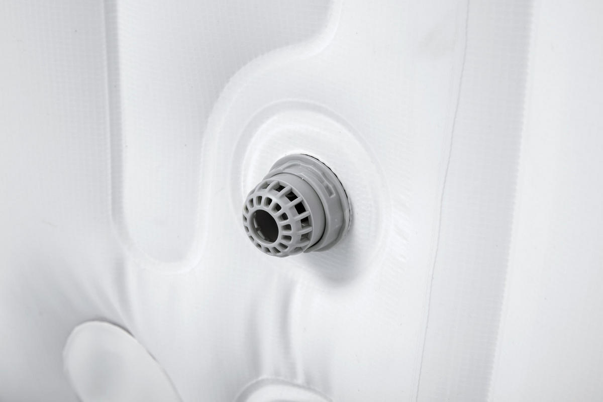 WHIRLPOOL ST. LUCIA 60037 170/66 cm  - Weiß/Grau, Trend, Kunststoff (170/66cm) - Bestway