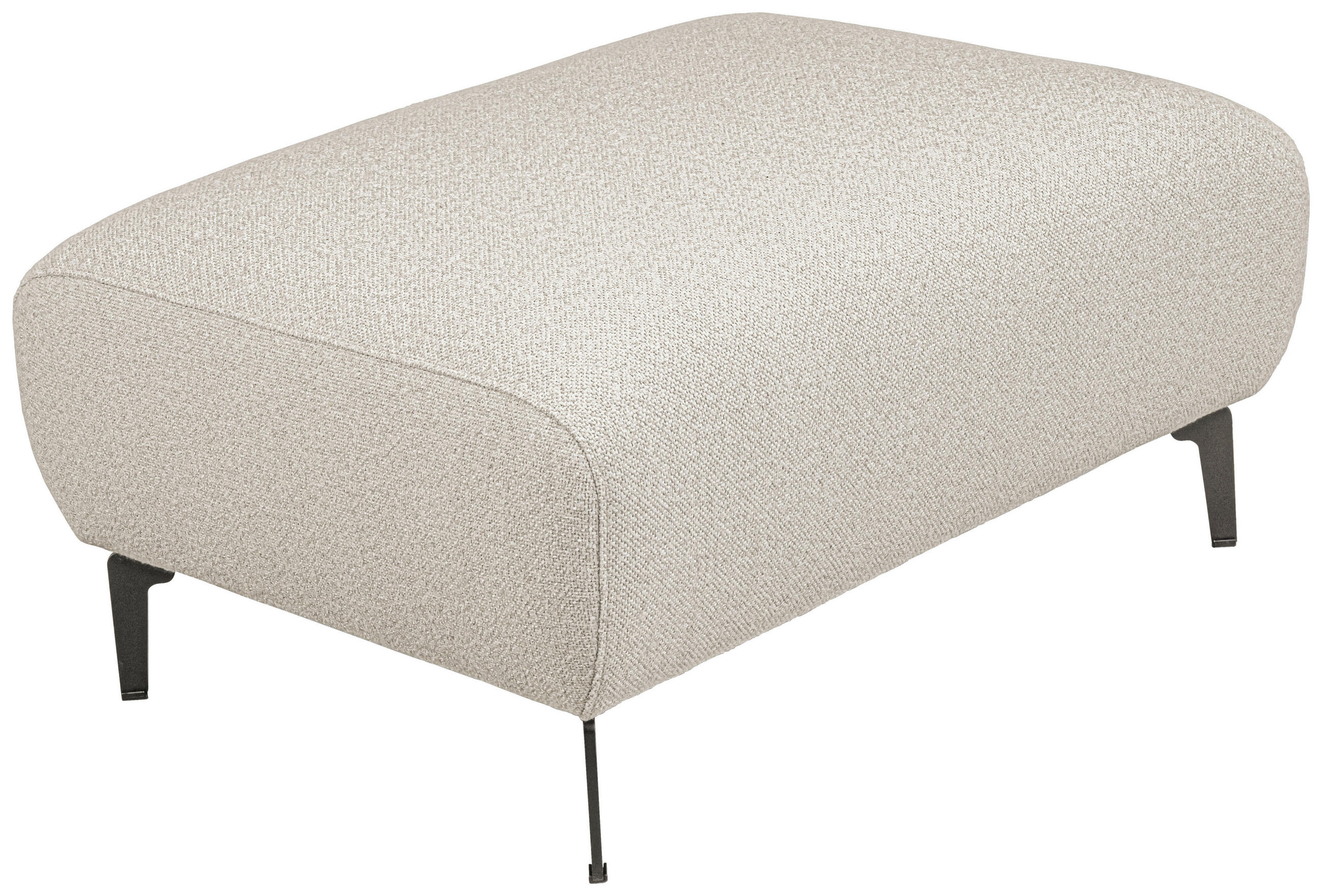 PALL i trä, textil vit  - vit/svart, Design, metall/trä (88/44/65cm) - Pure Home Comfort