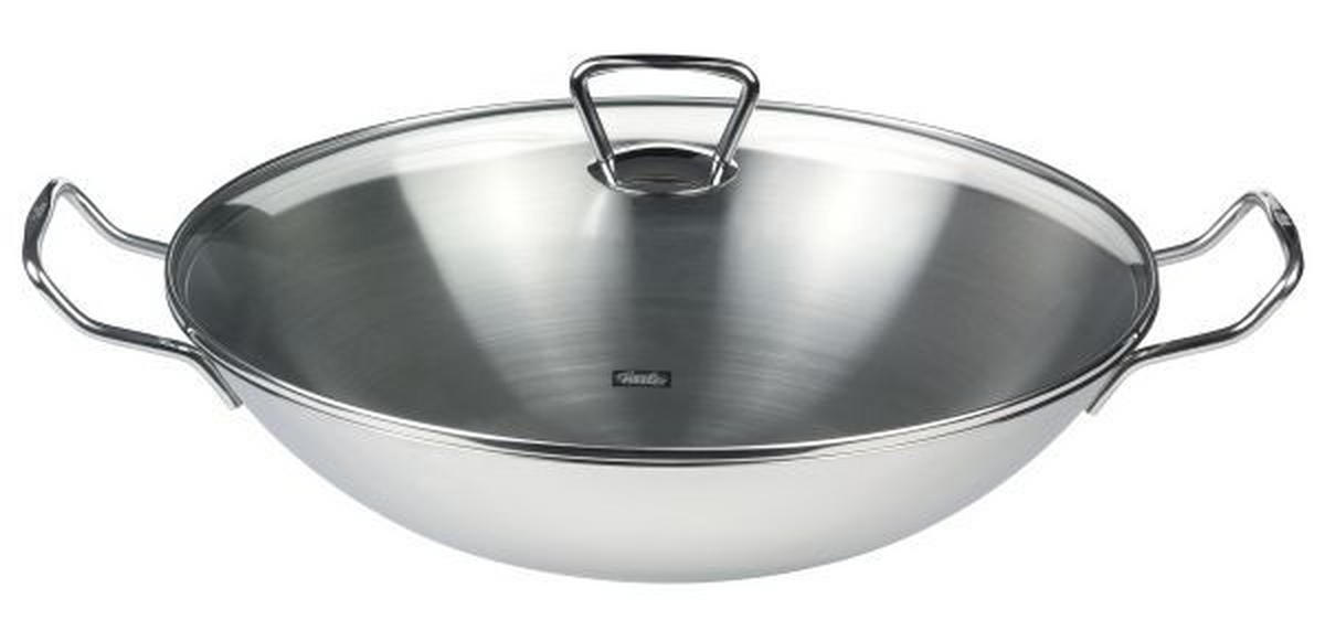 WOK Kunming 35 cm  - Basics, Glas/Metall (35cm) - Fissler