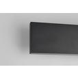 LED-WANDLEUCHTE 28/4,5/8 cm  - Schwarz, Design, Kunststoff/Metall (28/4,5/8cm) - Novel