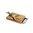 SCHNEIDEBRETT Holz, Metall - Basics, Holz/Metall (26/36cm) - WMF