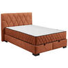 BOXBETT 140/200 cm  in Cognac  - Cognac/Schwarz, MODERN, Holzwerkstoff/Kunststoff (140/200cm) - MID.YOU