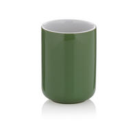 ZAHNPUTZBECHER Keramik  - Grün, Basics, Keramik (7,5/10cm) - Kela
