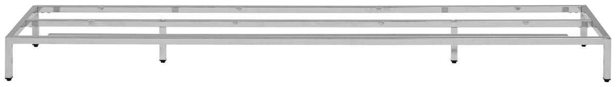 FUßGESTELL  in 180,8/13/40 cm  - Chromfarben, Basics, Metall (180,8/13/40cm) - Novel
