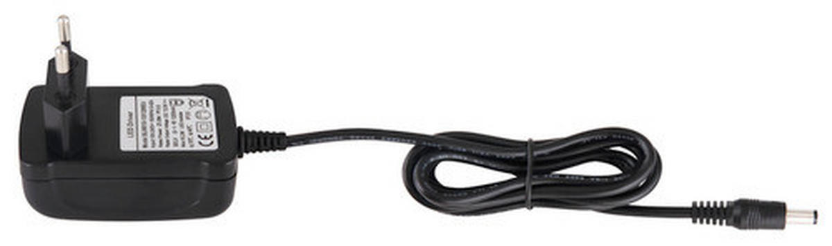 LED ÍRÓASZTALI LÁMPA - fekete/aranyszínű, Basics, műanyag/fém (48/17/51,5cm)