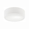 DECKENLEUCHTE  26/8 cm    - Weiß Hochglanz, KONVENTIONELL, Glas/Metall (26/8cm)