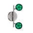 LED-STRAHLER - Nickelfarben, Design, Kunststoff/Metall (34/17/10cm)