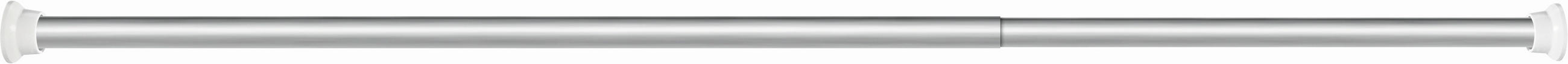 Duschvorhangstange Silber Ausziehbar L: 125-220 Cm