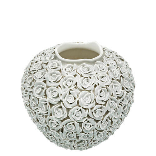 VÁZA 27 cm  - szürke, Basics, kerámia (30/27cm) - Ambia Home