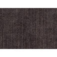 ECKSOFA in Flachgewebe Braun  - Schwarz/Braun, Design, Textil/Metall (207/296cm) - Dieter Knoll