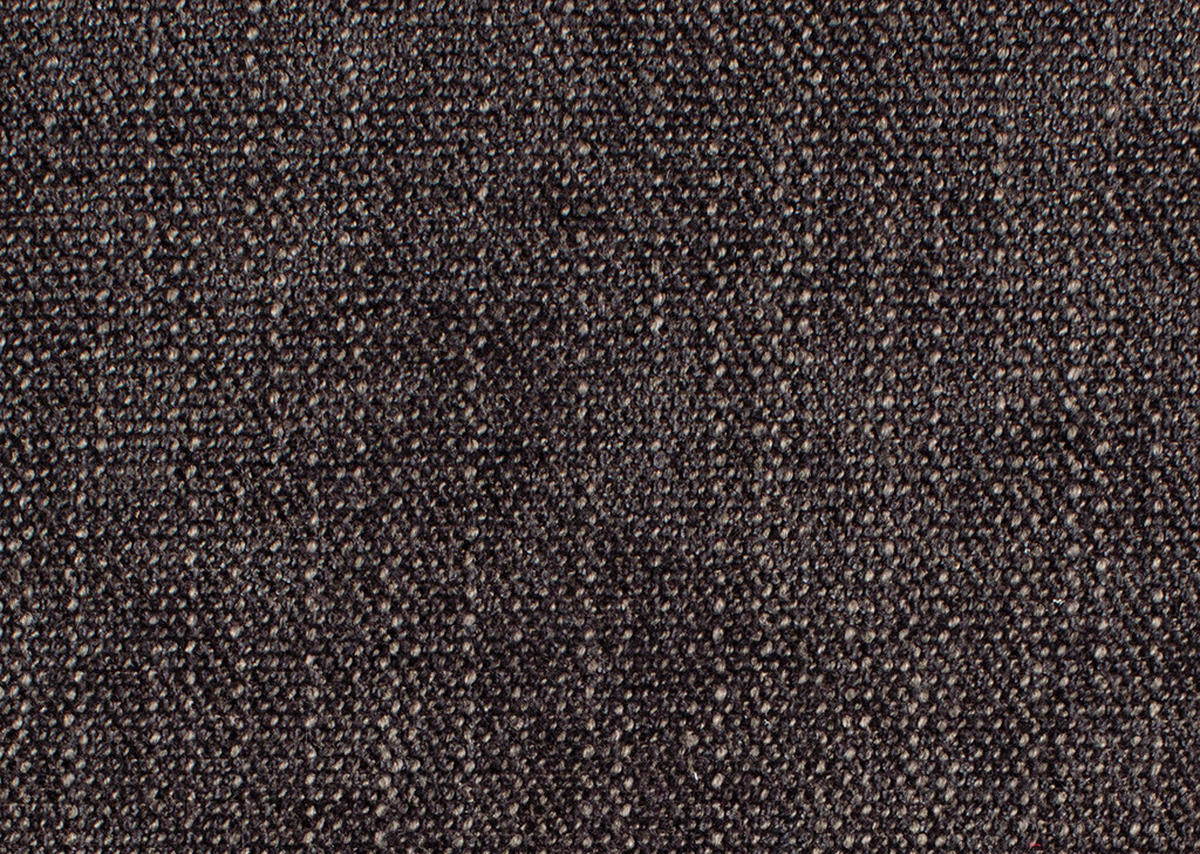 ECKSOFA in Flachgewebe Braun  - Schwarz/Braun, Design, Textil/Metall (296/207cm) - Dieter Knoll