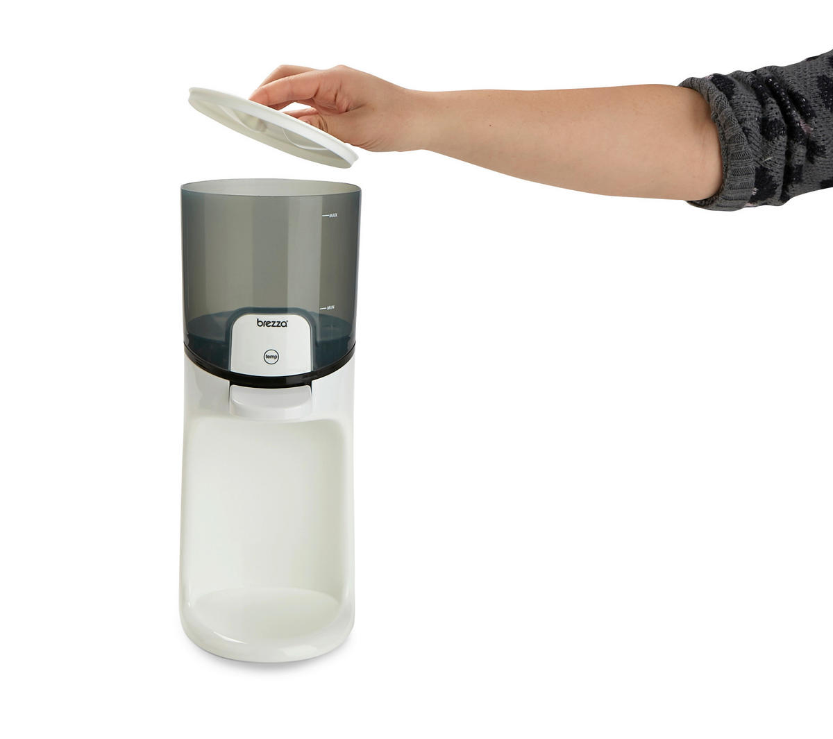 BABYNAHRUNGSZUBEREITER Insatnt Warmer  - Weiß, Basics, Kunststoff (19/36,7/15,7cm) - Baby Brezza
