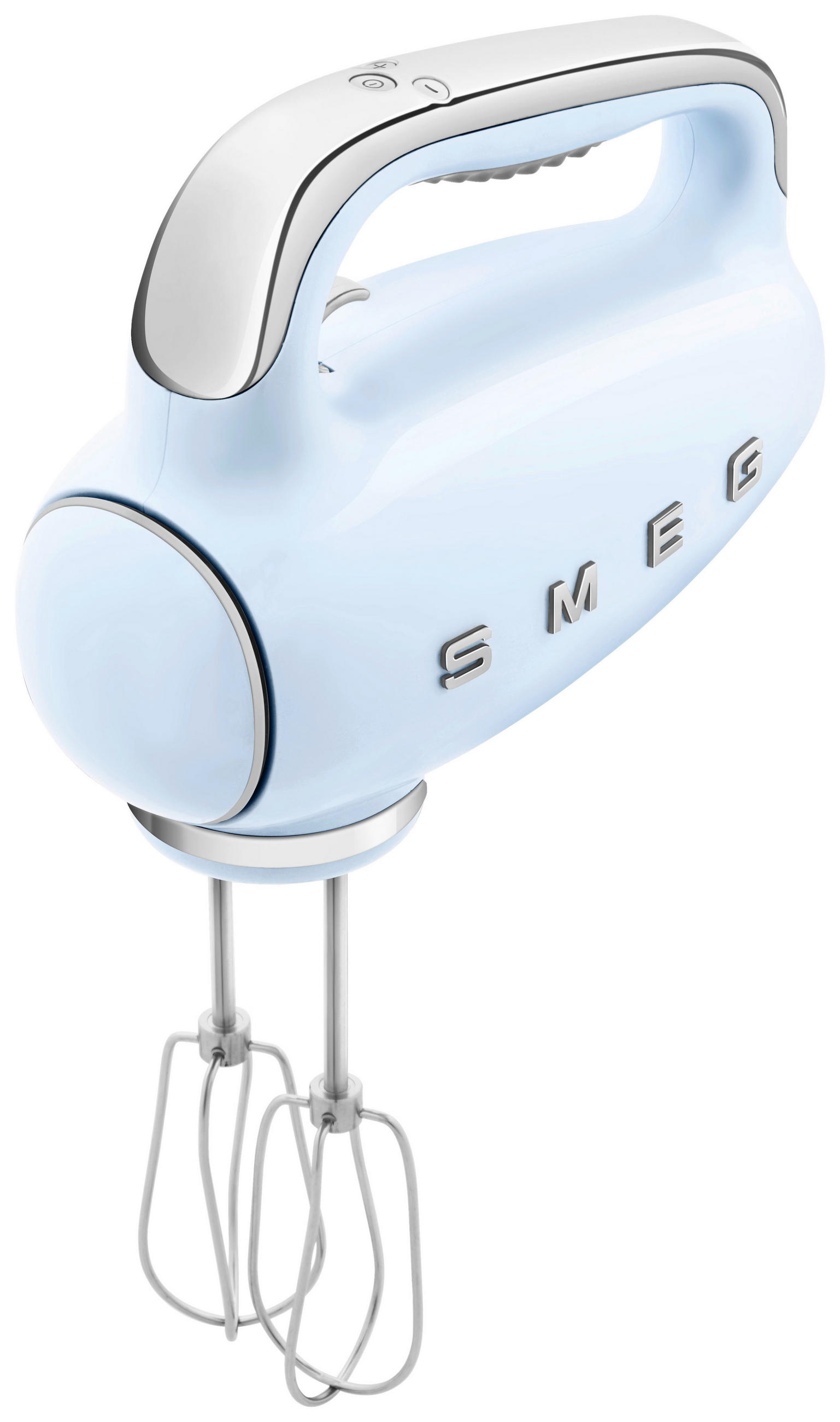 HANDMIXER 50'S STYLE  - Pastellblau, Basics, Kunststoff/Metall (22/37,8/22,1cm) - SMEG