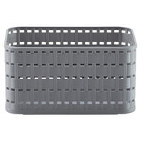 KOŠÍK DO REGÁLU, antracitová - antracitová, Basics, plast (18,3/13,7/9,8cm) - Rotho