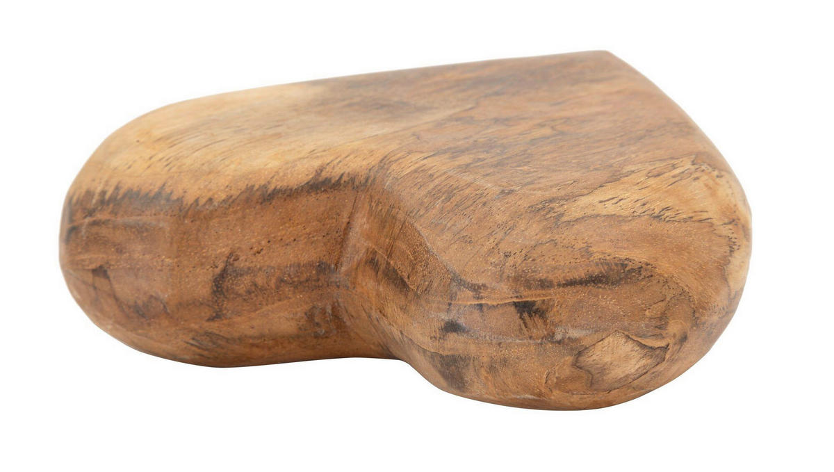 SKULPTUR - Braun, Basics, Holz (14/4.5/16cm)