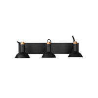 STRAHLER Roxie 60/22,8/13,8 cm  - Goldfarben/Schwarz, KONVENTIONELL, Metall (60/22,8/13,8cm) - Trio Leuchten