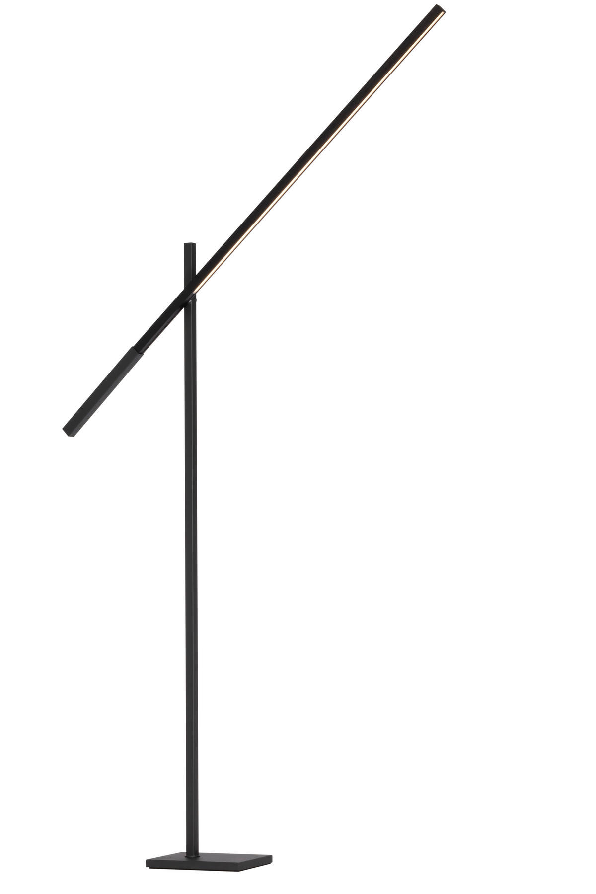 LED-STEHLEUCHTE 27-150/19/162-248 cm    - Schwarz, Design, Metall (27-150/19/162-248cm) - Dieter Knoll
