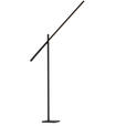 LED-STEHLEUCHTE 27-150/19/162-248 cm    - Schwarz, Design, Metall (27-150/19/162-248cm) - Dieter Knoll