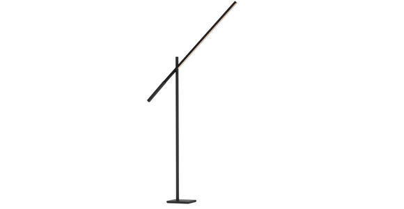 LED-STEHLEUCHTE 27-150/19/162-248 cm - Schwarz, Design, Metall (27-150/19/162-248cm) - Dieter Knoll