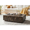 COUCHTISCH in Holzwerkstoff 120/75/35 cm  - Braun, Design, Holzwerkstoff (120/75/35cm) - Livetastic