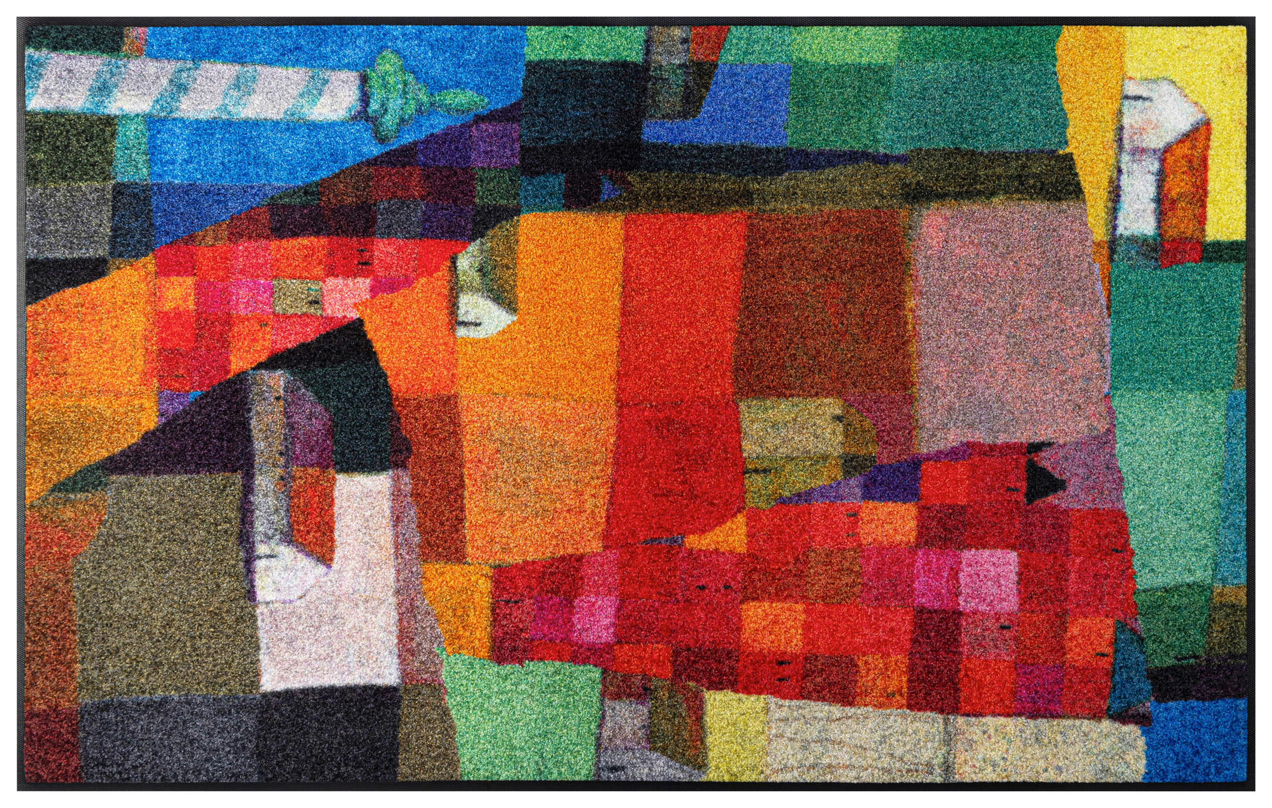wash+dry FUßMATTE Venetien Mehrfarbig 75x120 cm