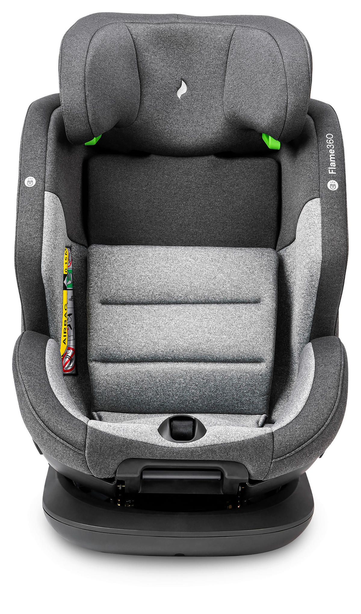 REBOARDER-KINDERSITZ FLAME360 ISOFIX  - Dunkelgrau/Hellgrau, Basics, Kunststoff/Textil (44/58/48cm) - Osann