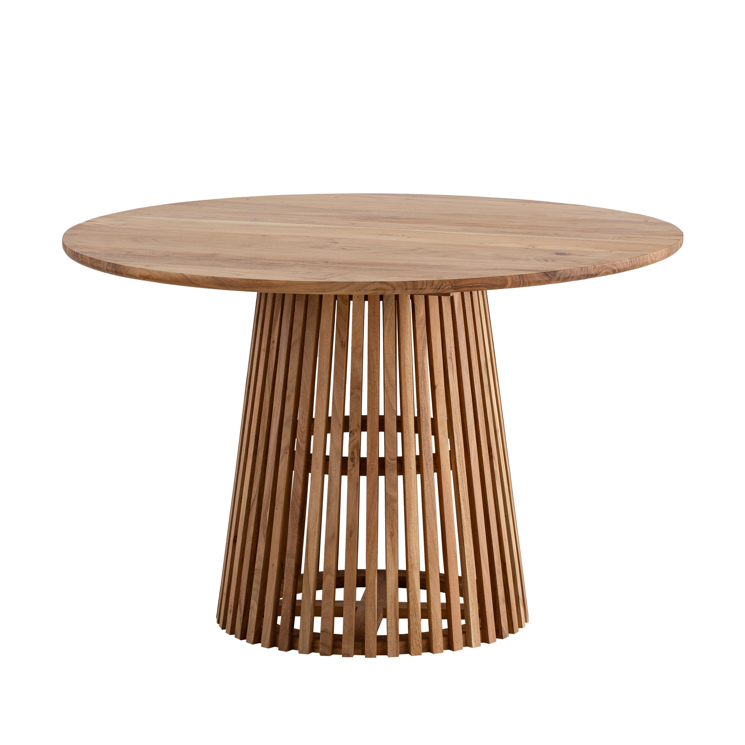 ESSTISCH in Holz  - Akaziefarben, Design, Holz (120/77/120cm) - Livetastic