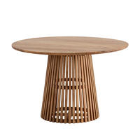 MATBORD i trä 120/120/77 cm   - akaciefärgad, Design, trä (120/120/77cm) - Livetastic