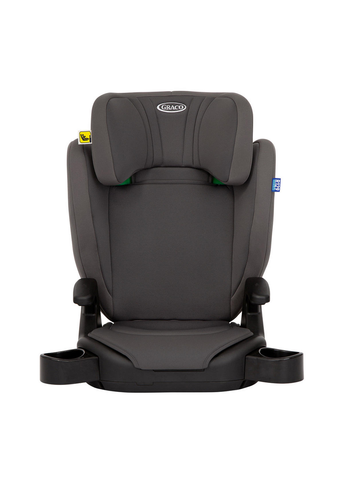 KINDERAUTOSITZ Junior Maxi R129  - Dunkelgrau, Basics, Kunststoff/Textil (39/46,3/64,5-85,5cm) - Graco