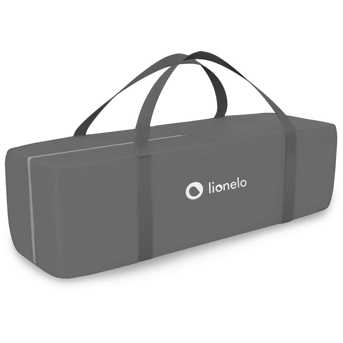 REISEBETT NONE Grau  - Grau, Basics, Kunststoff (125/65/76cm) - Lionelo