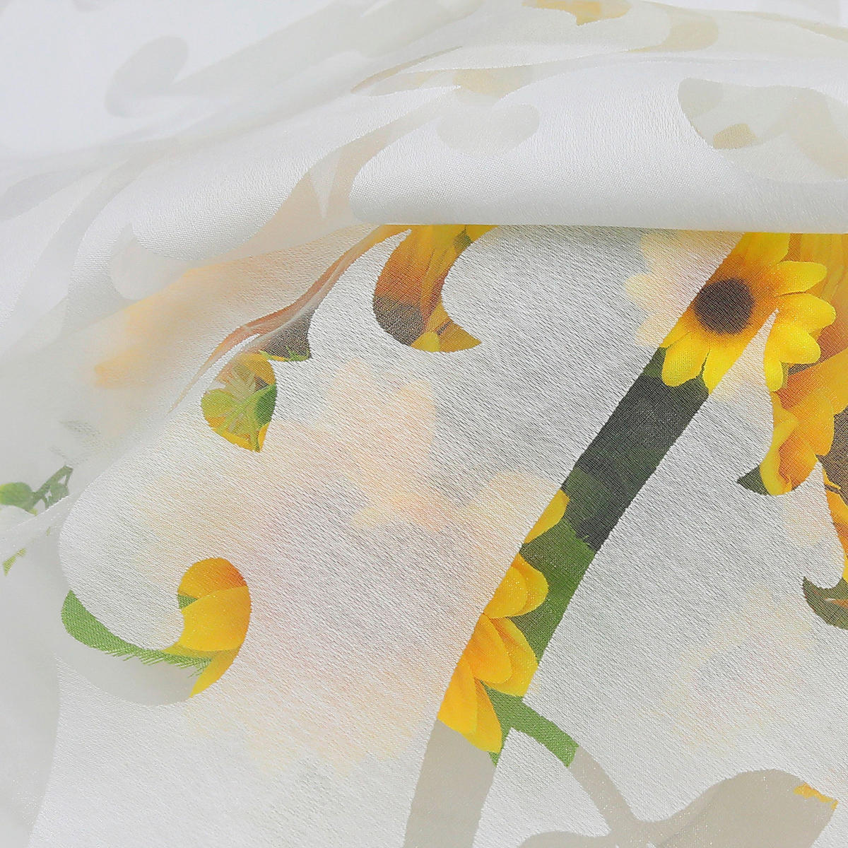 FERTIGVORHANG  transparent  140/245 cm   - Weiß, Basics, Textil (140/245cm) - Joyswahl