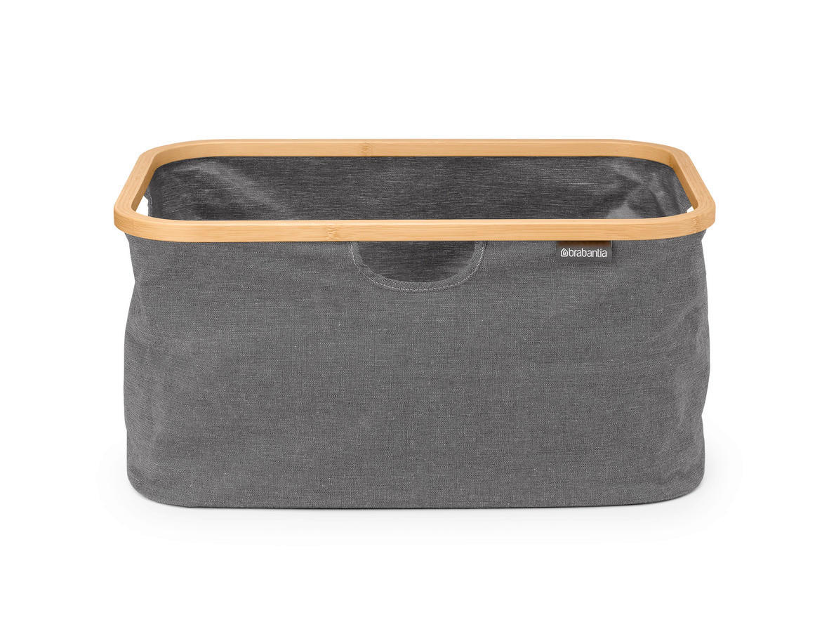 WÄSCHEKORB - Dunkelgrau, Basics, Textil (36/54/26.5cm) - Brabantia