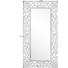 SPIEGEL - Weiß, Trend, Glas/Holzwerkstoff (75/150/2,2cm) - Ambia Home
