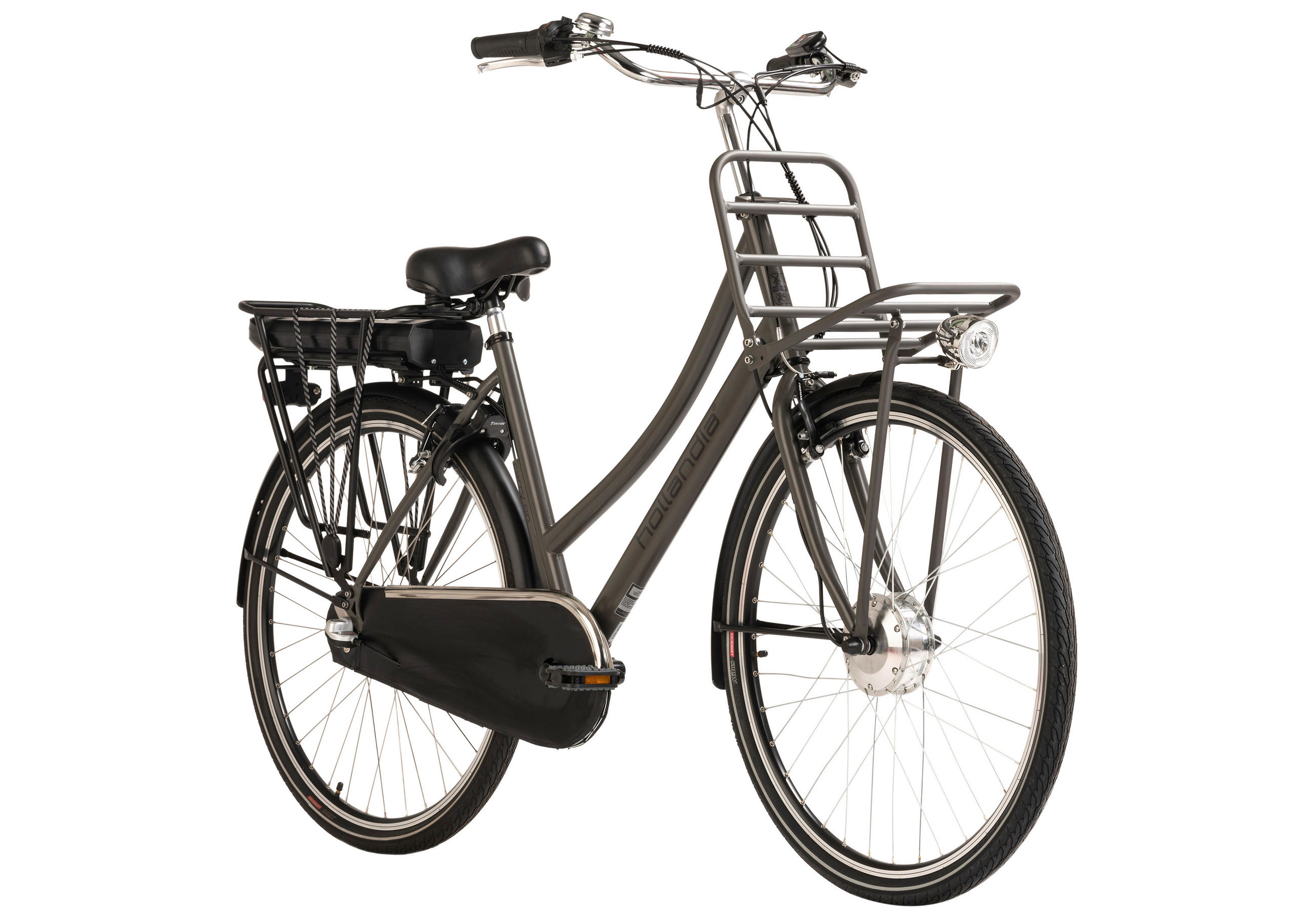 E-bike City Damen Hollandia Carry 28 Zoll 120km
