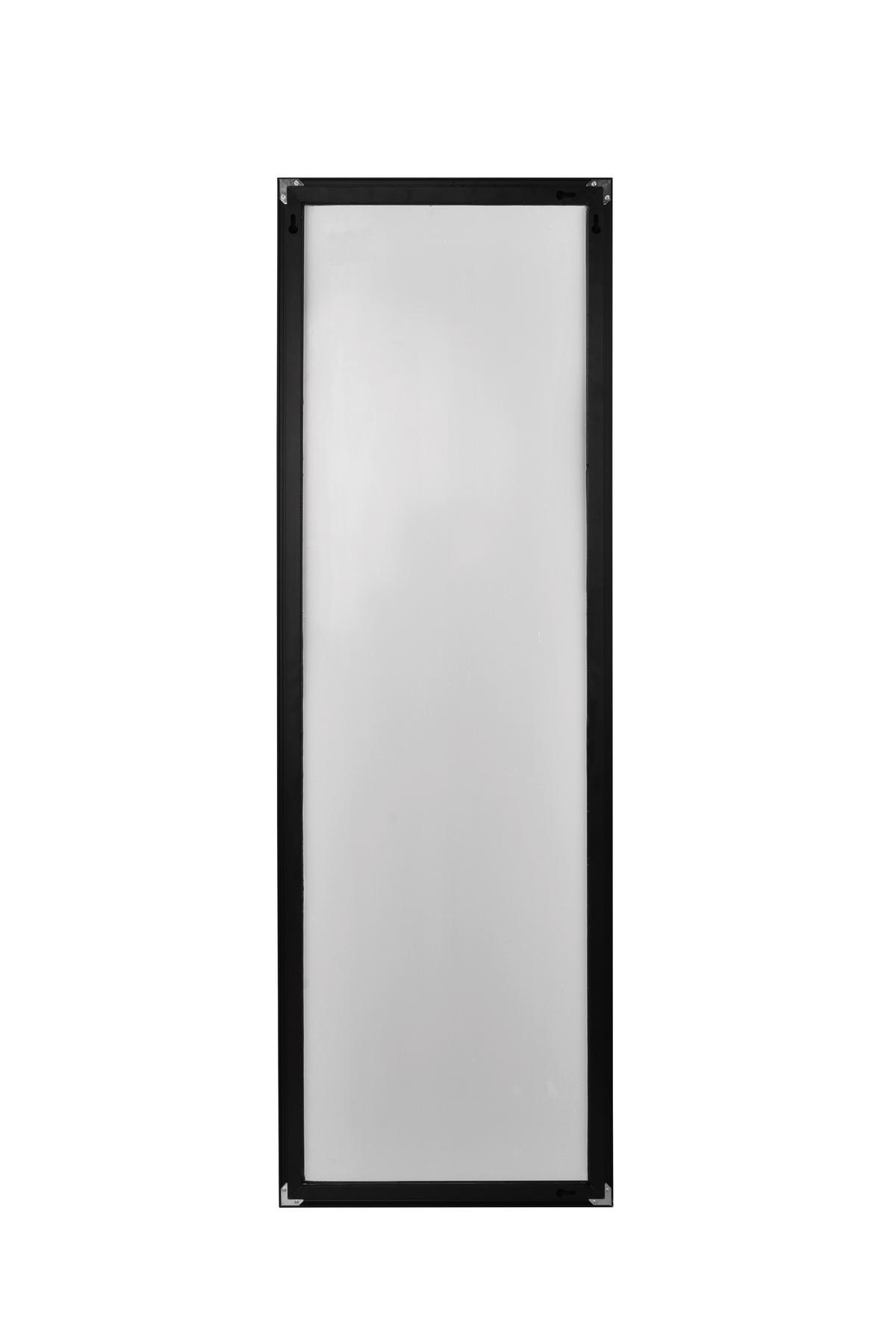 WANDSPIEGEL 50/150/1,7 cm  - Schwarz, Trend, Glas/Metall (50/150/1,7cm) - Boxxx